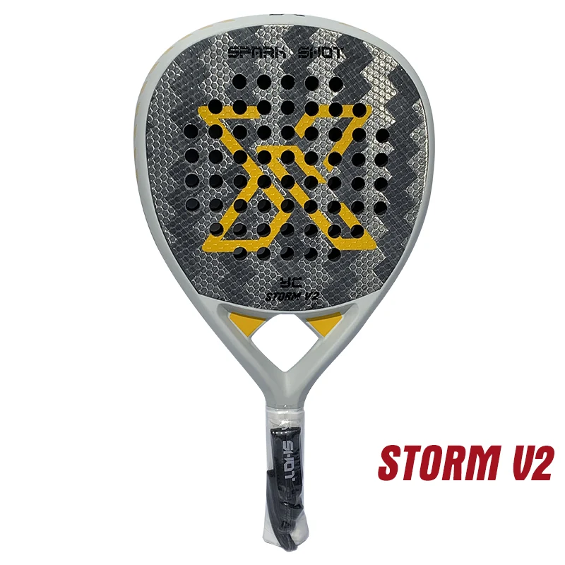 LUKSUZNI loparji za padel iz 24K alum vlaken STORM V2